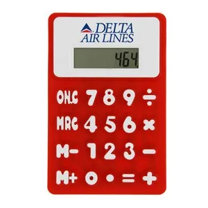 Small Rubbery Flexible Calculator(SDA-03)