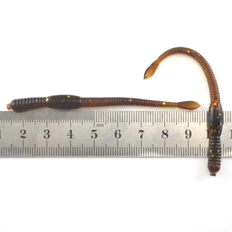 Soft Plastic Worm Bait 25 Pack