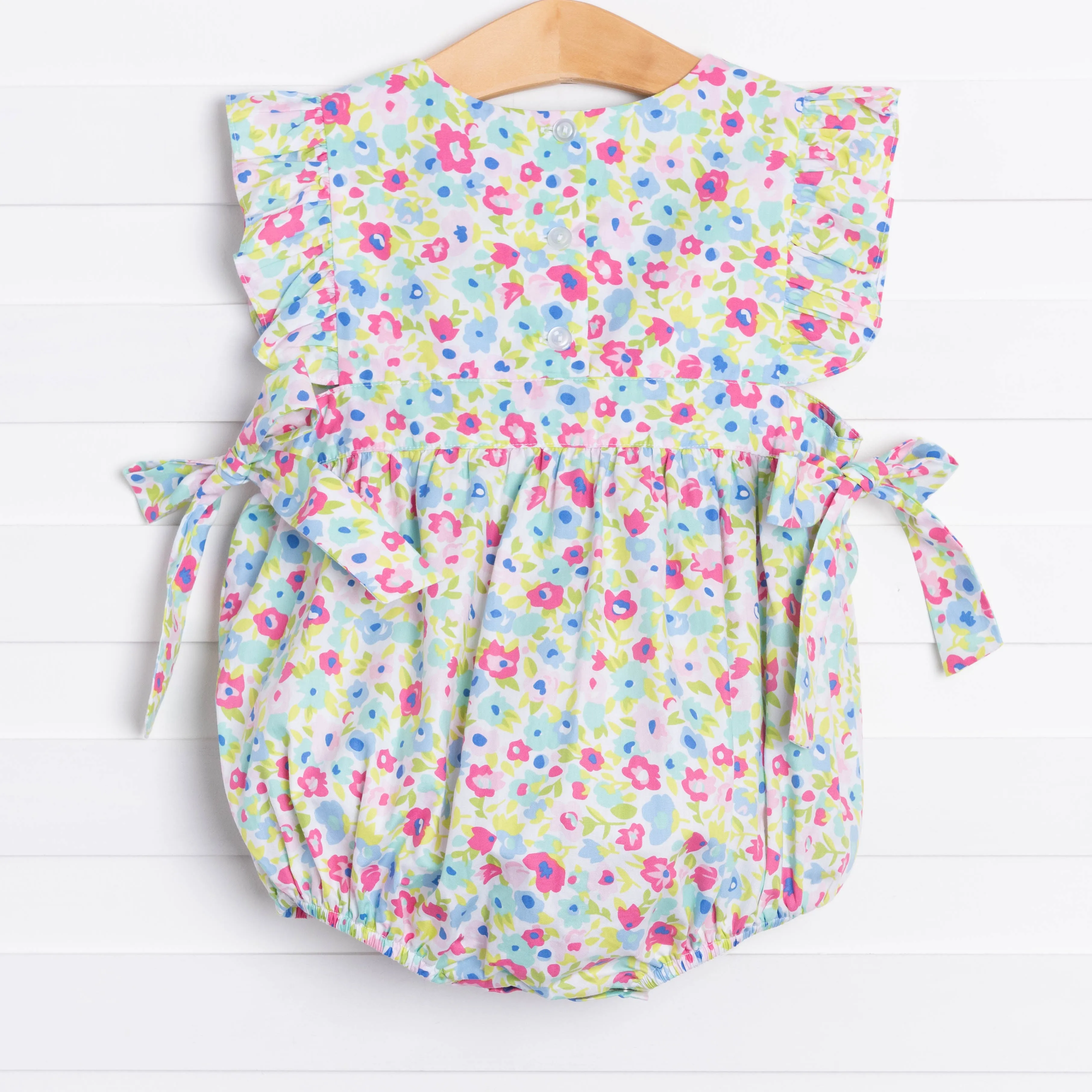 Spring Blooms Woven Bubble, Pink