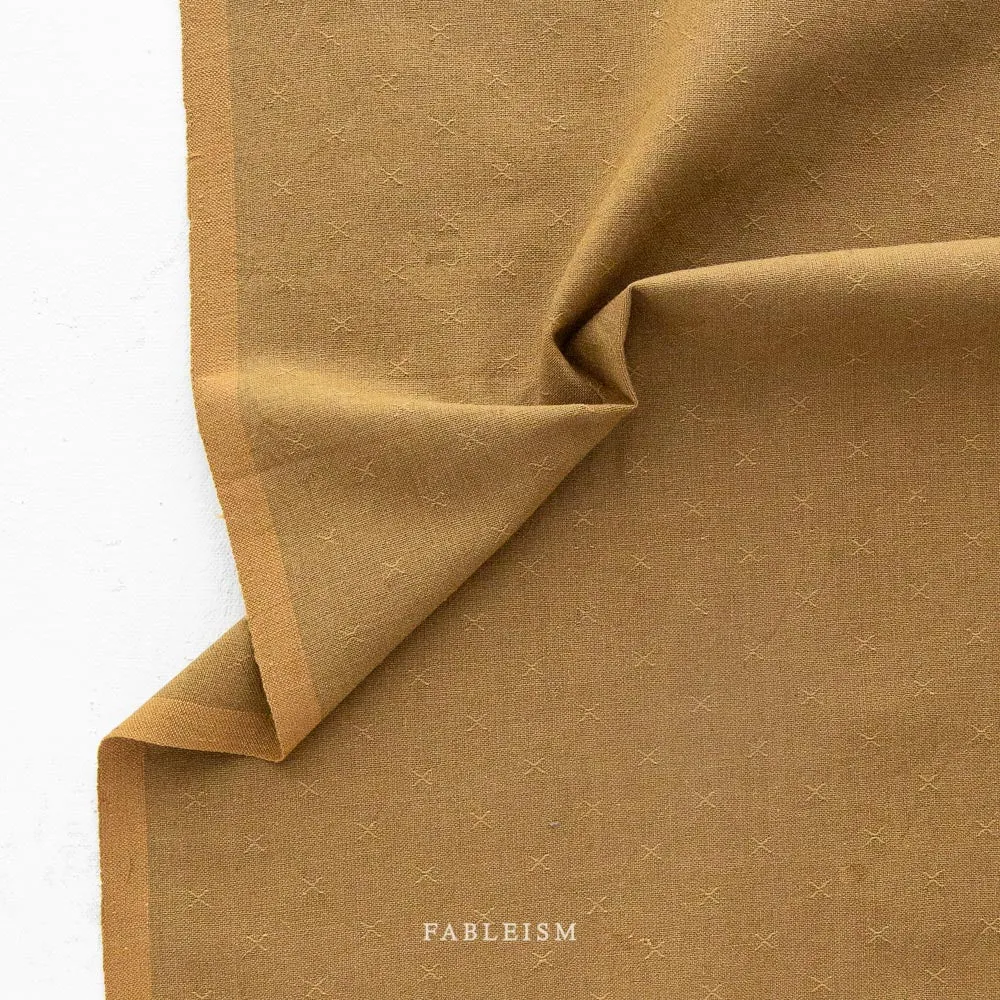 Sprout Wovens woven x in Bronze by Fableism Studio