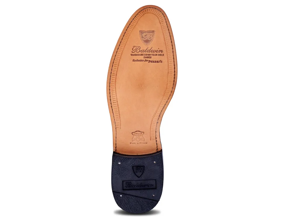 STACY PENNER - Black/Tan Wing Tip (C1600)