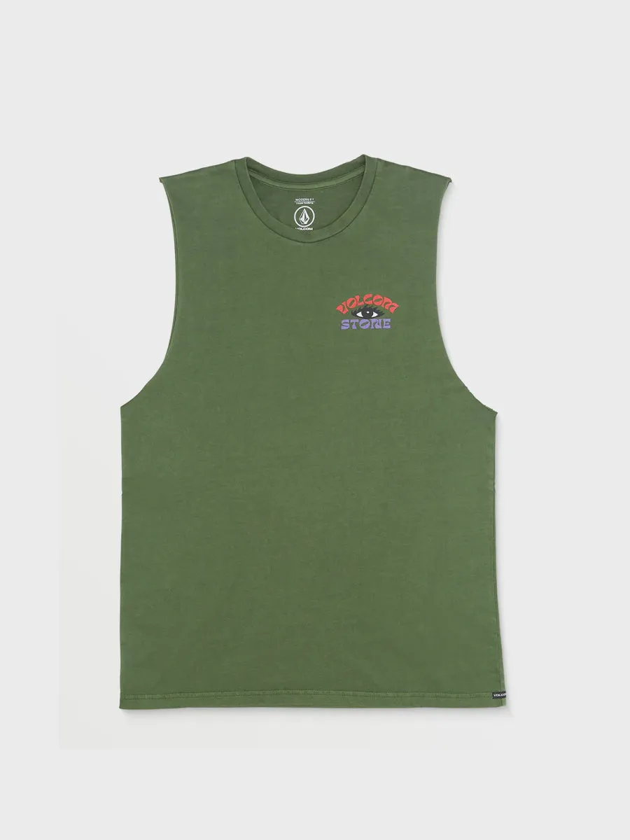 Stone Spectacle Sleeveless Tee