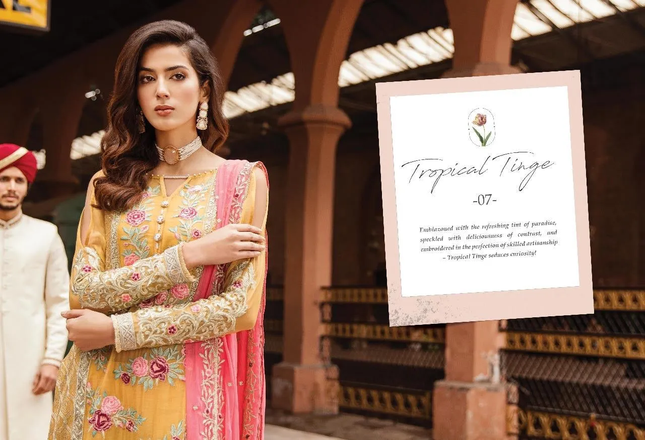 Stylish Sharara And Long Kameez Model# C 1805