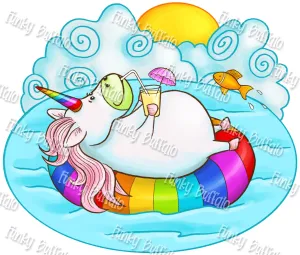 Summer Unicorn Sublimation