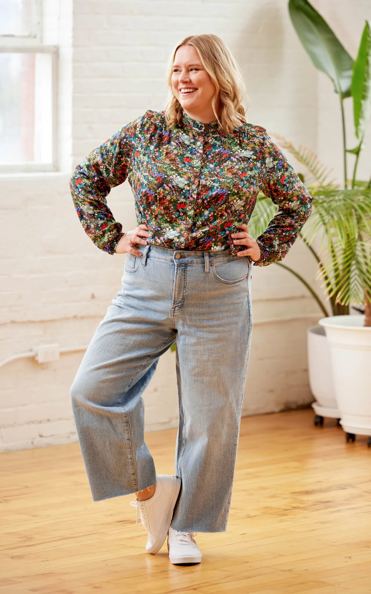 Swanton Blouse PDF pattern
