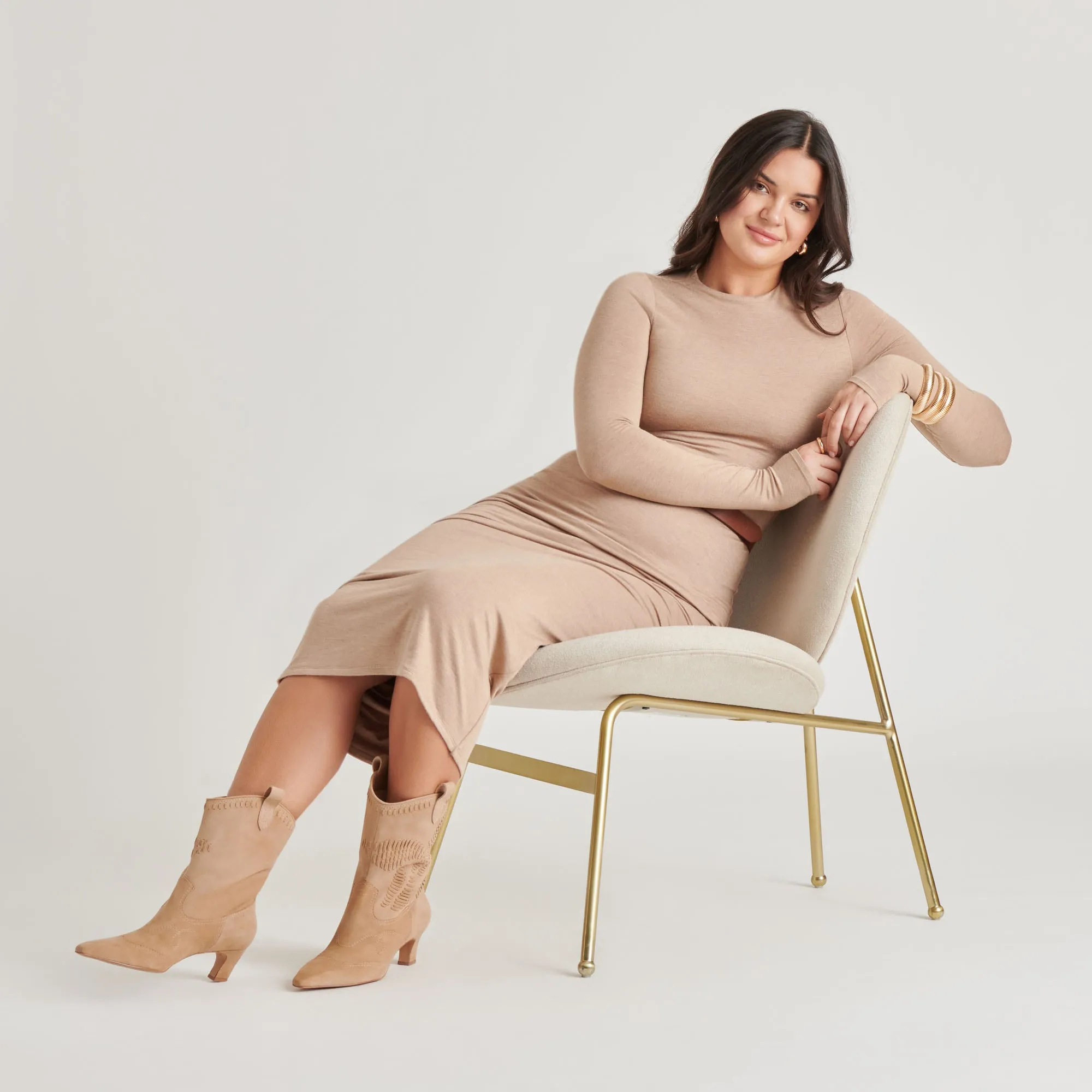 TAVLA BOOTS CAMEL SUEDE