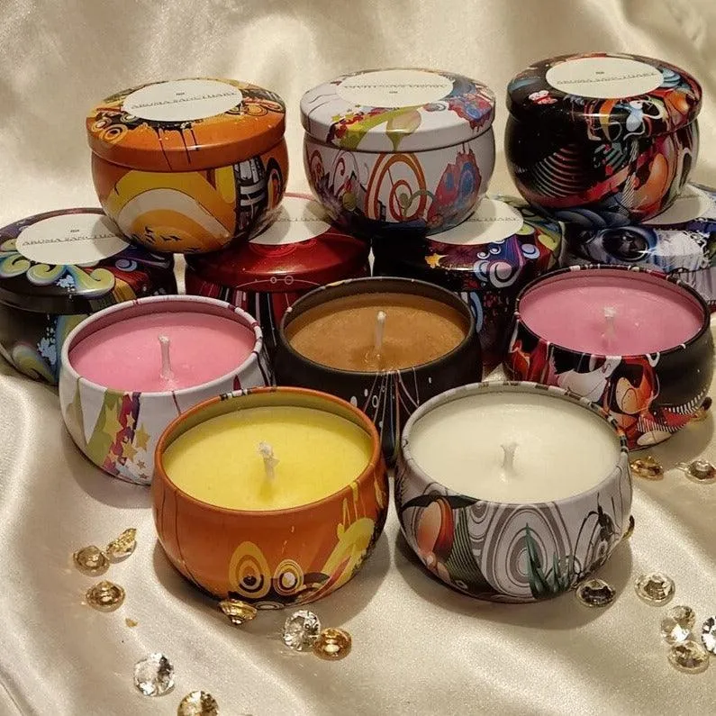 Tin Summer Candles
