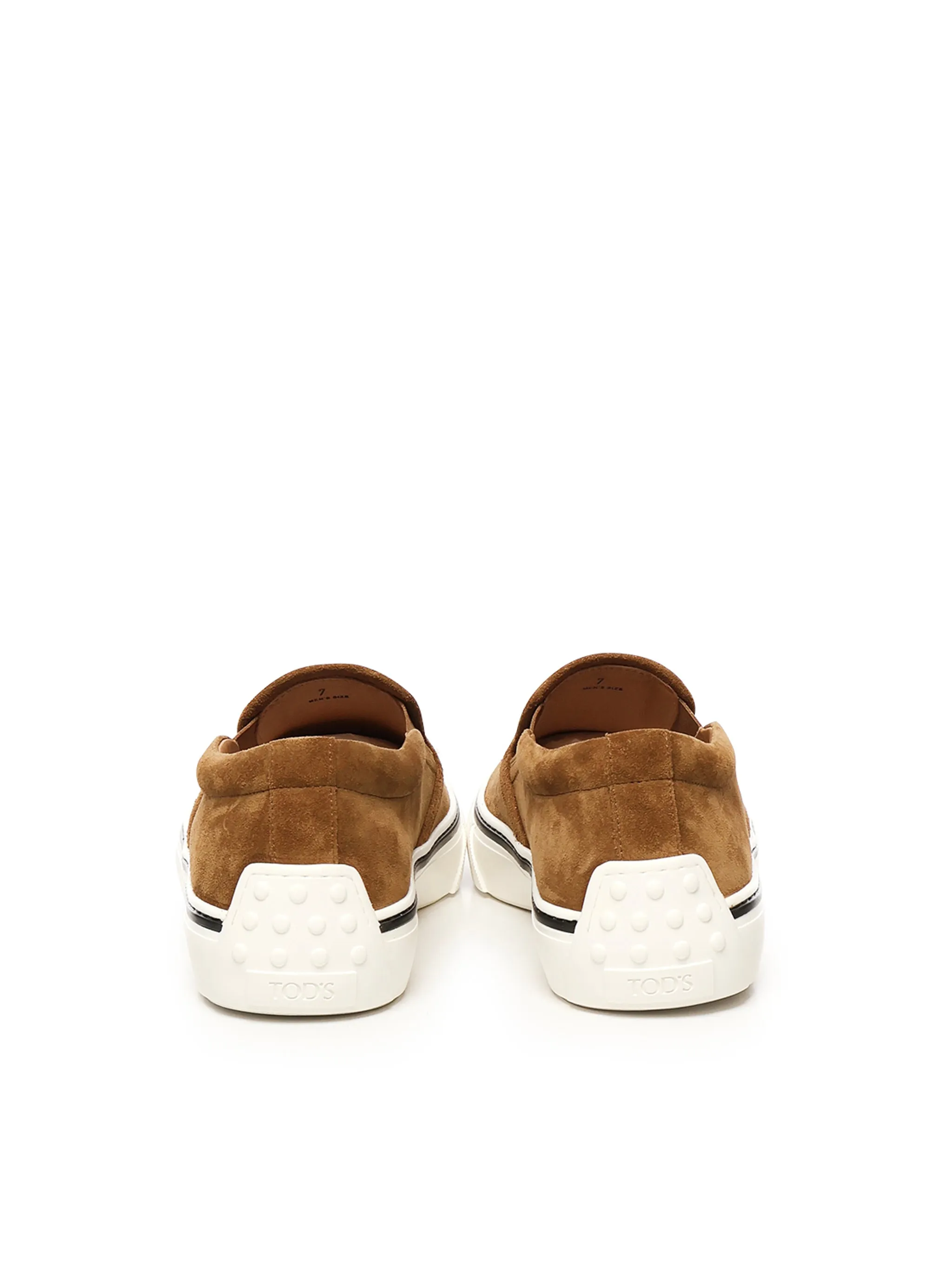 Tod's Brown Suede Loafers