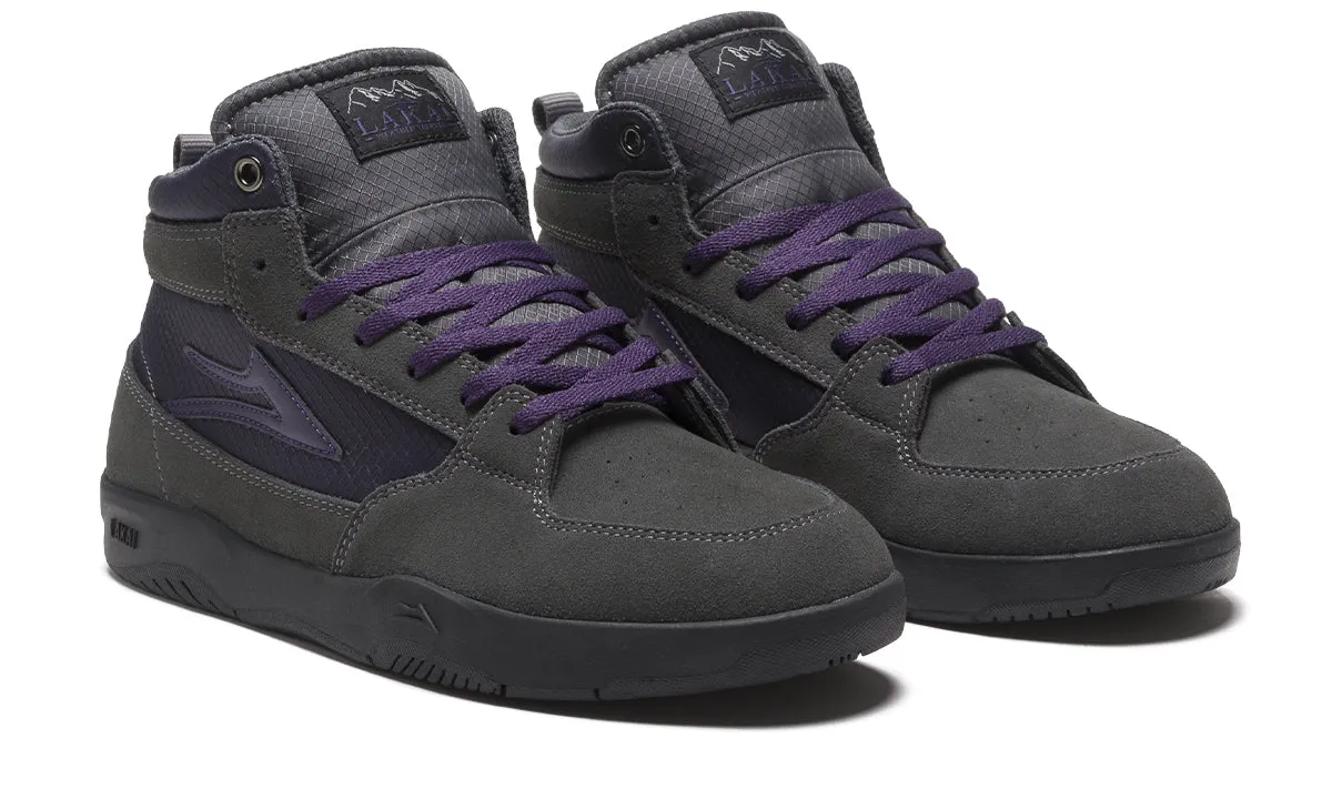 Trudger - Black/Grey Suede