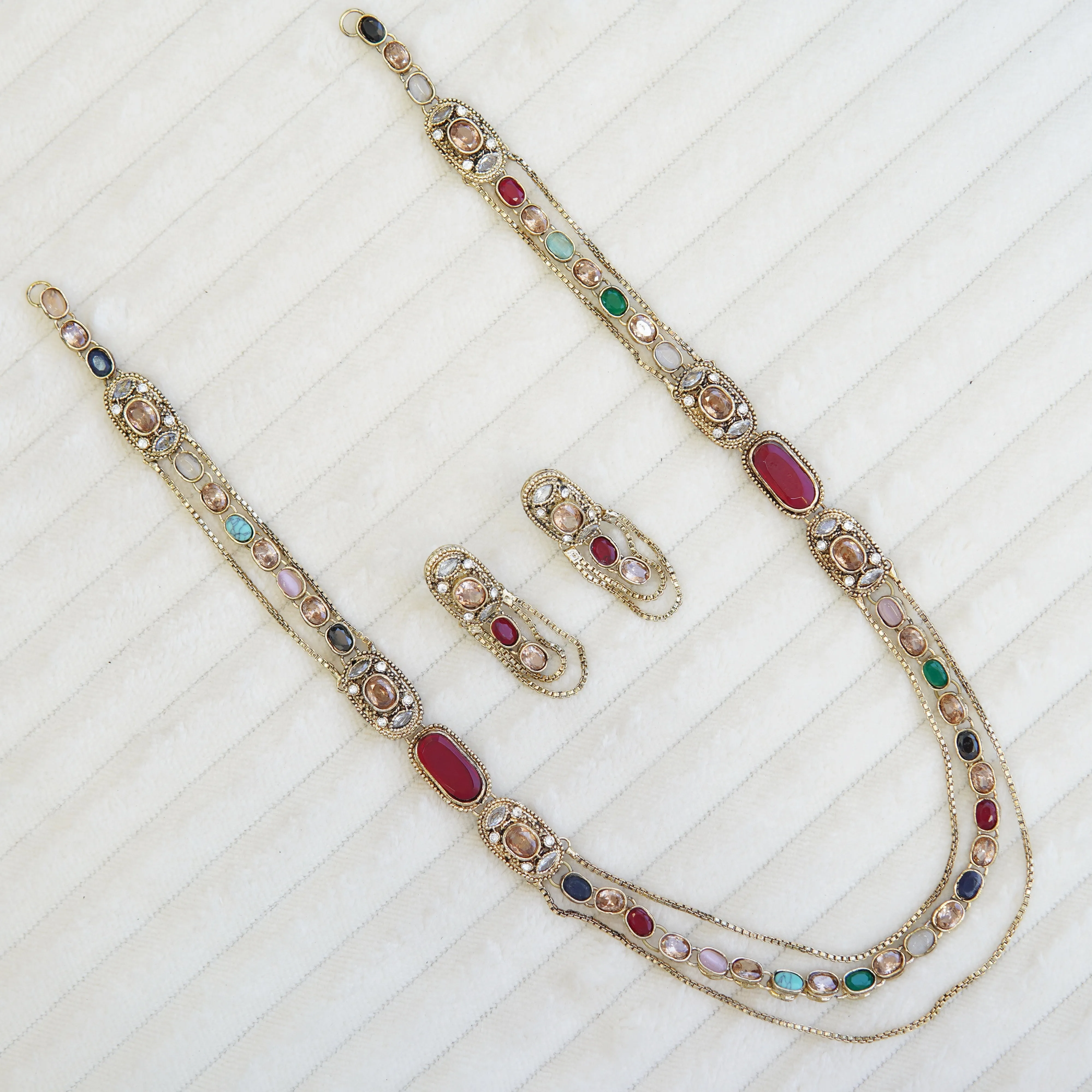 Turkish Stylish Chain Style Mala Set