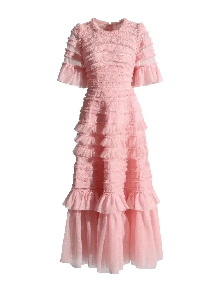 TWOTWINSTYLE Chic Solid Dress for Women