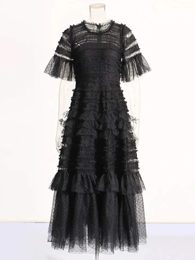 TWOTWINSTYLE Chic Solid Dress for Women