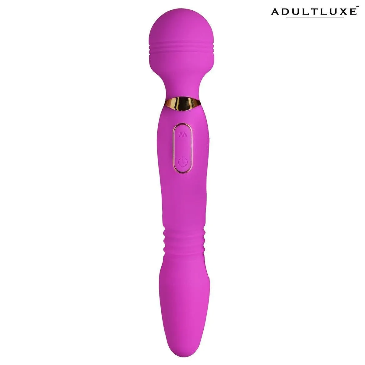 Ultra Thrust-her Deluxe Thrusting Vibrating Silicone Wand