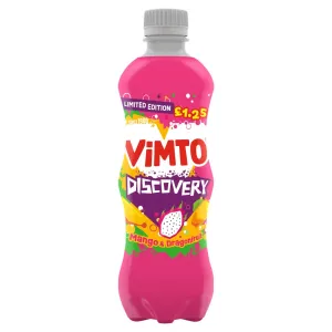 Vimto Discovery Mango & Dragonfruit 500ml (Case of 12)