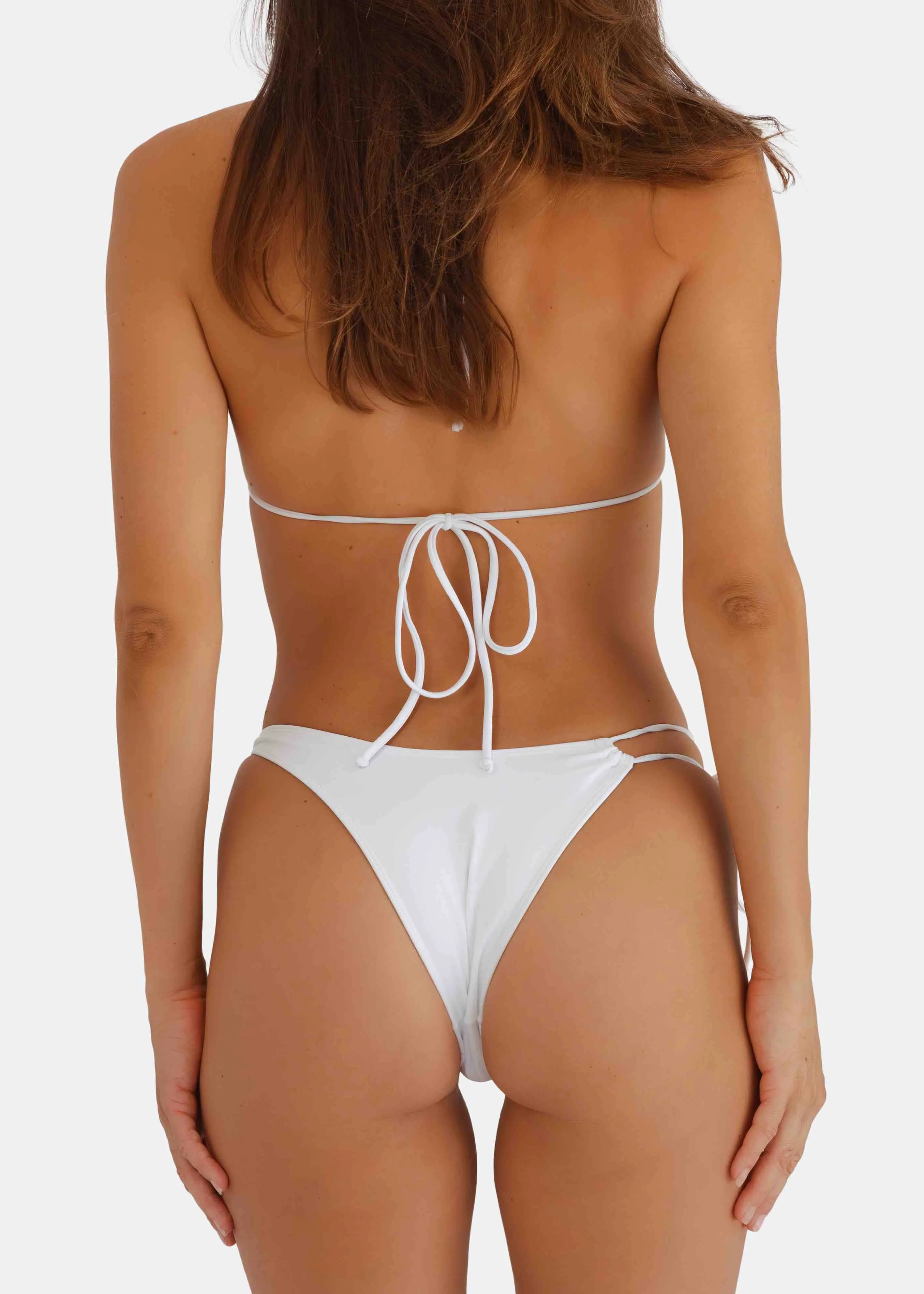VISION BIKINI TOP - Sunblock White