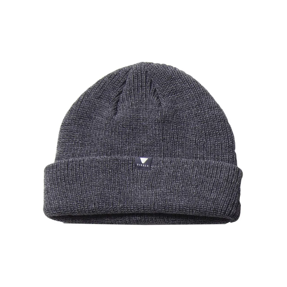 VISSLA TRIMLINE CHARCOAL BEANIE