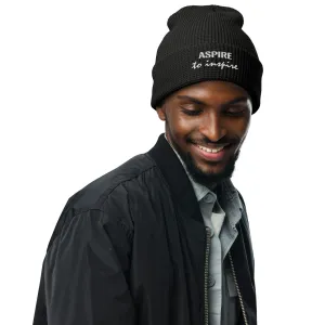 Waffle beanie, Form-Fitted Beanie Hat, Head-warming Hat, Inspiration Hat