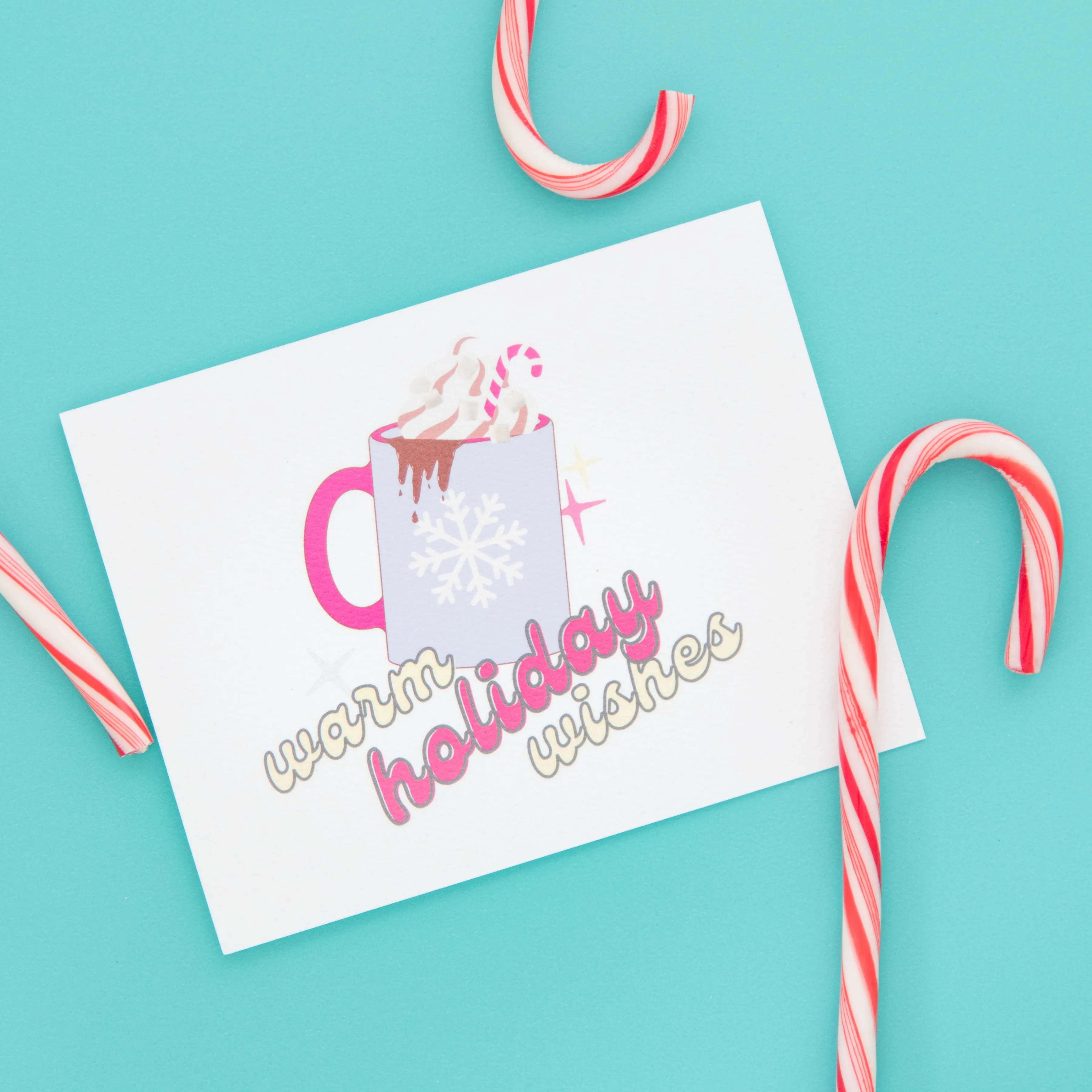 Warm Holiday Wishes Card