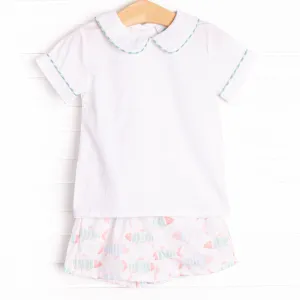 Watercolor Wonders Short Set, Mint
