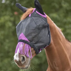 Weatherbeeta Comfitec Deluxe Durable Mesh Mask With Ears & Tassels