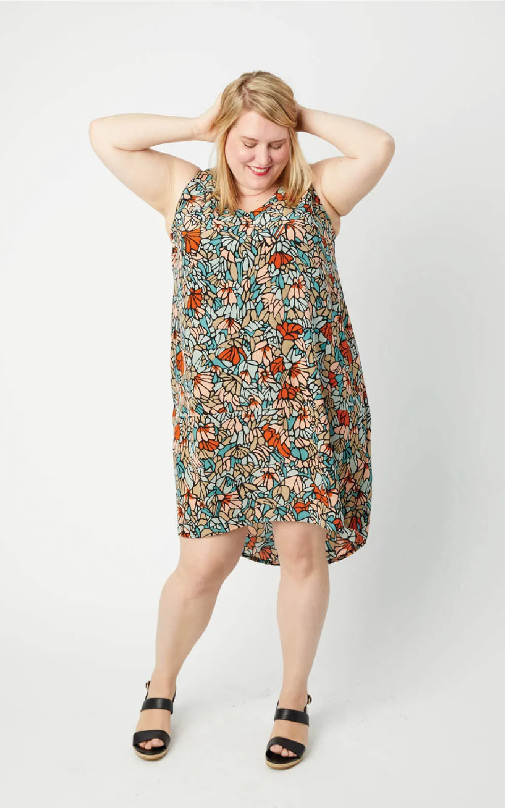 Webster Top & Dress 12-32 PDF pattern