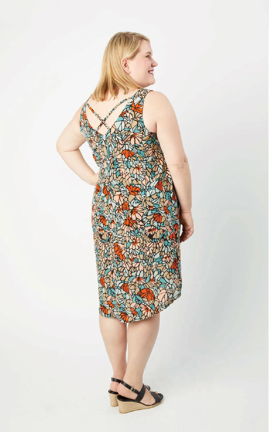 Webster Top & Dress 12-32 PDF pattern