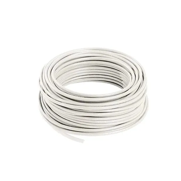 White 0.72x2.0mm Electrical Flexible Cable