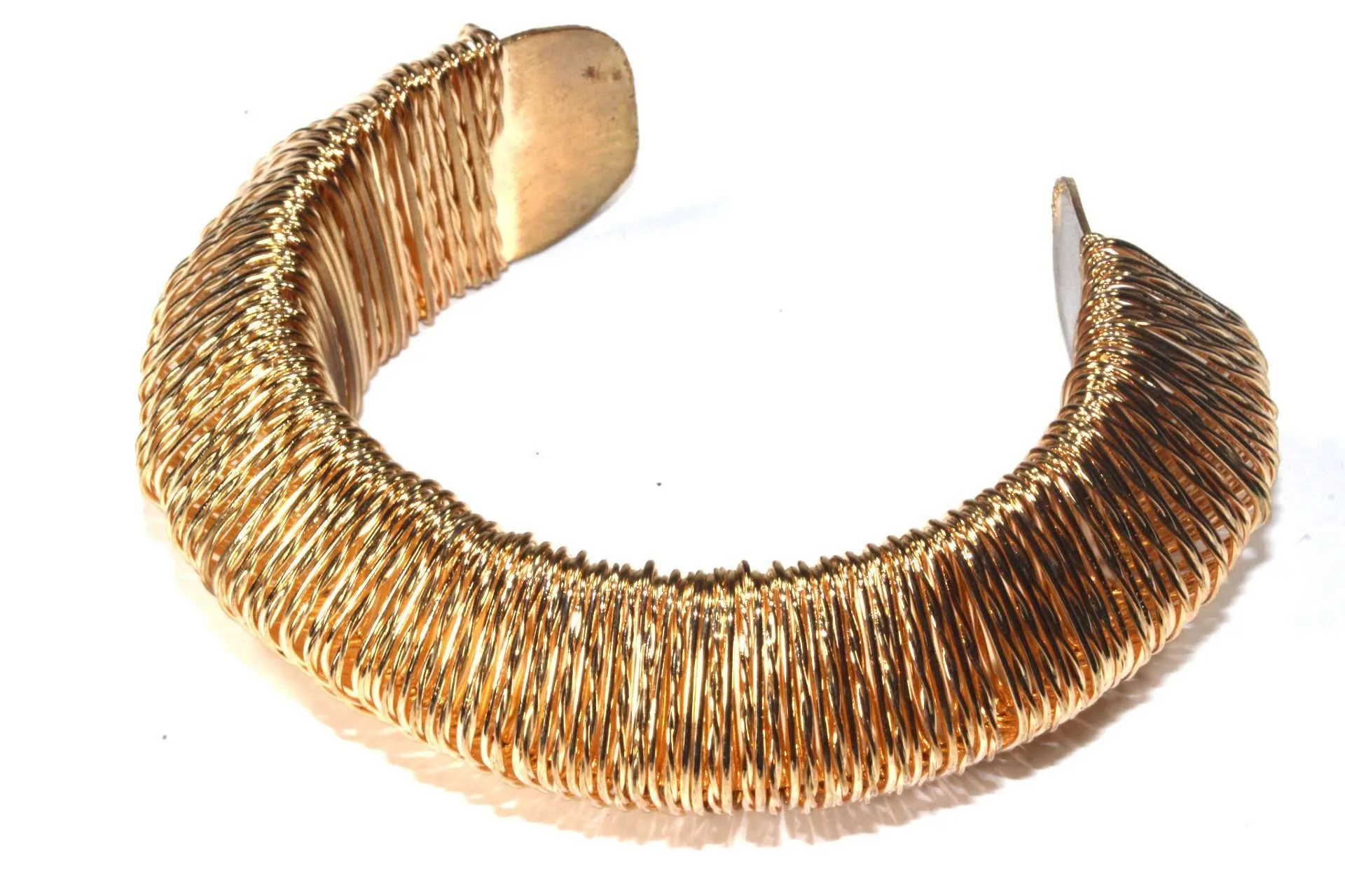 Woven Cuff Bangle Set