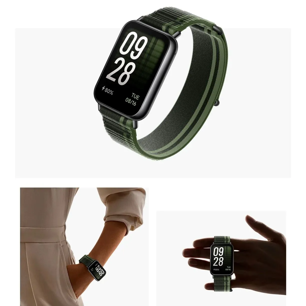 Xiaomi Mi Band 8 Pro Braid Wrist Strap With Package Breathable Cool Stylish Comfortable Wear