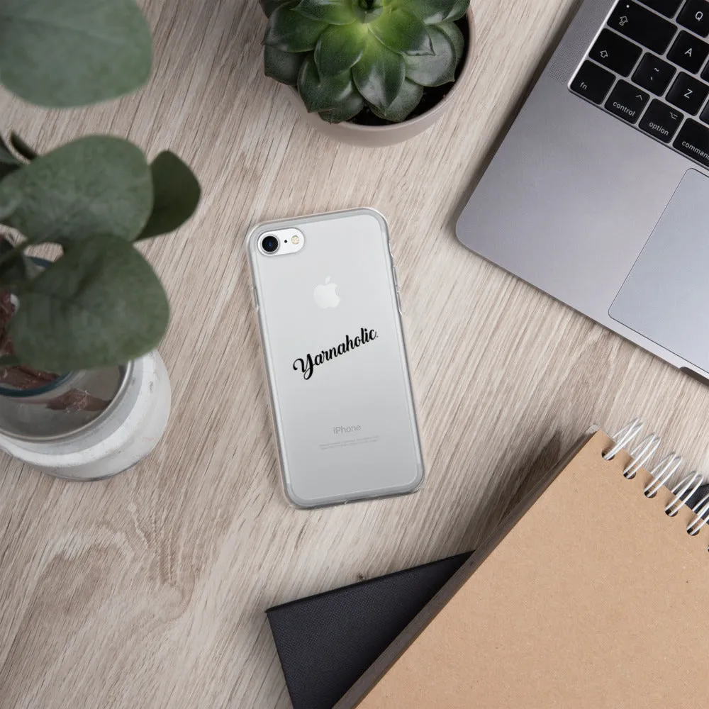 Yarnaholic™ script iPhone Case