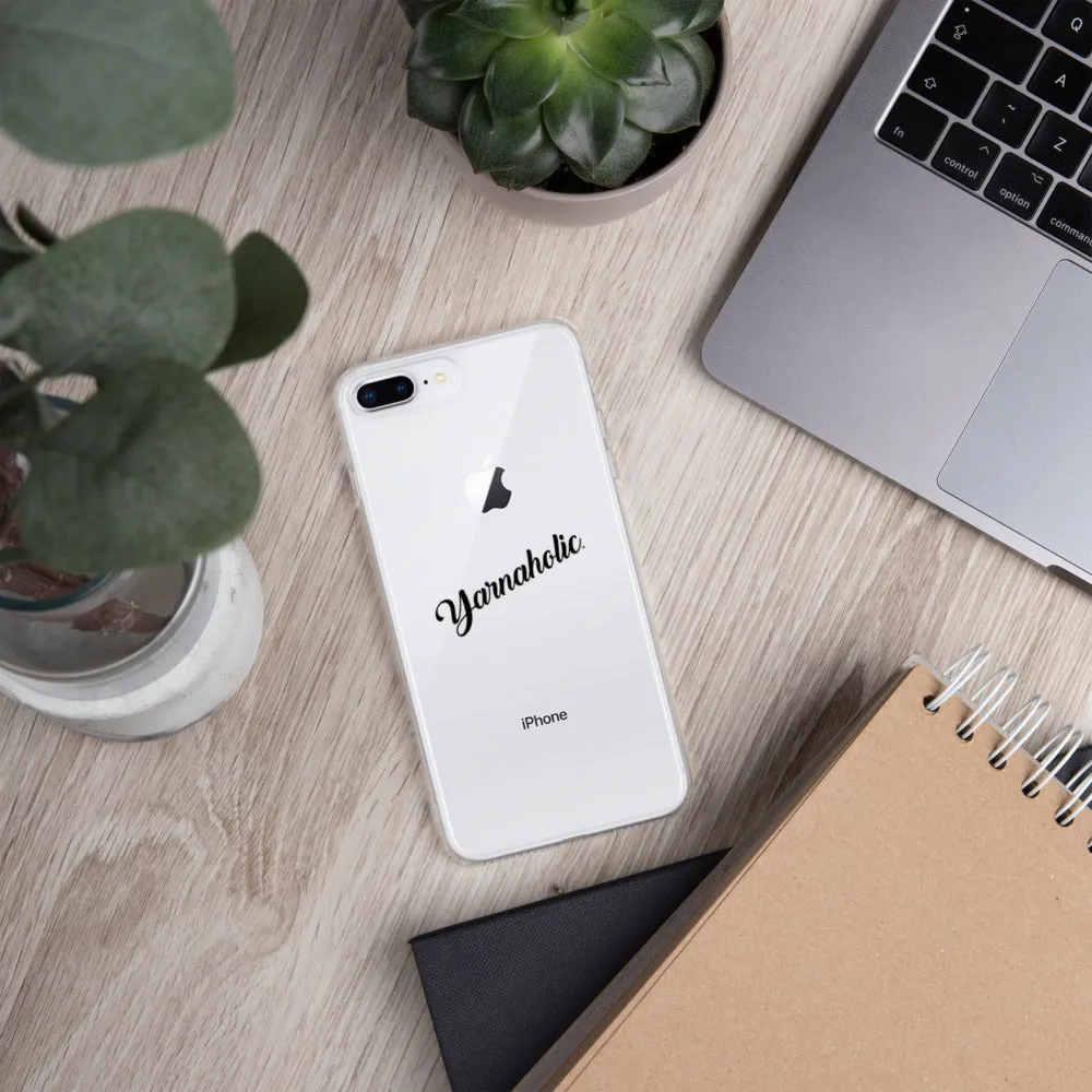 Yarnaholic™ script iPhone Case