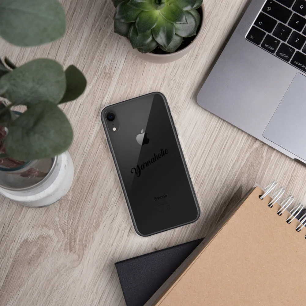 Yarnaholic™ script iPhone Case