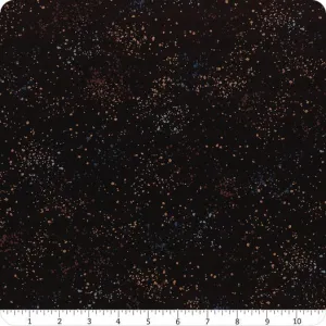 Zen Chic Ruby Star Speckled Black Metallic 108